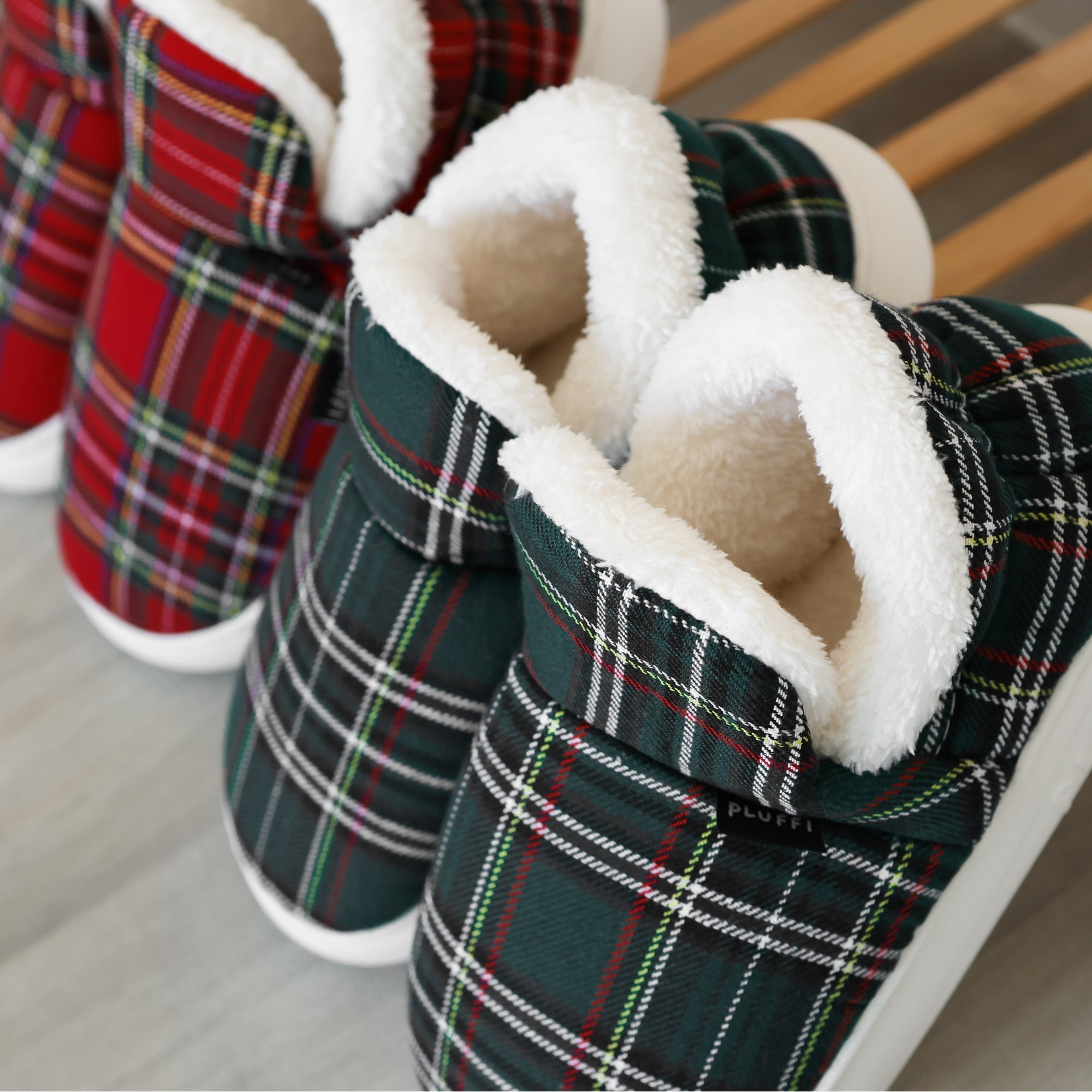 Pantofole Pluffi – Edizione Plaid