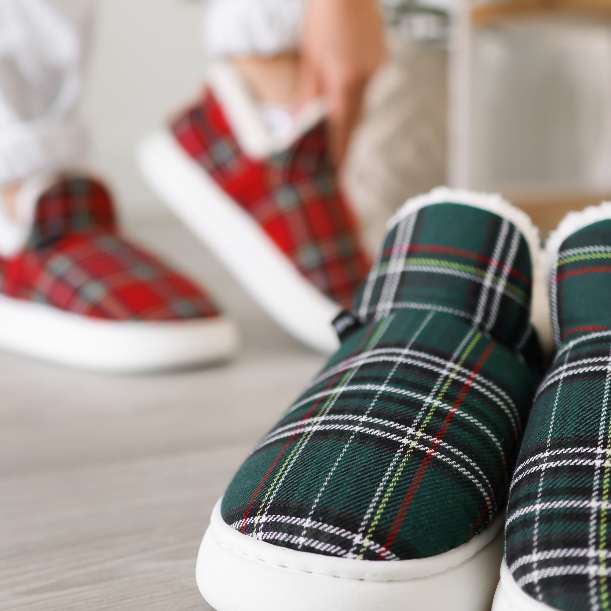 Pantofole Pluffi – Edizione Plaid